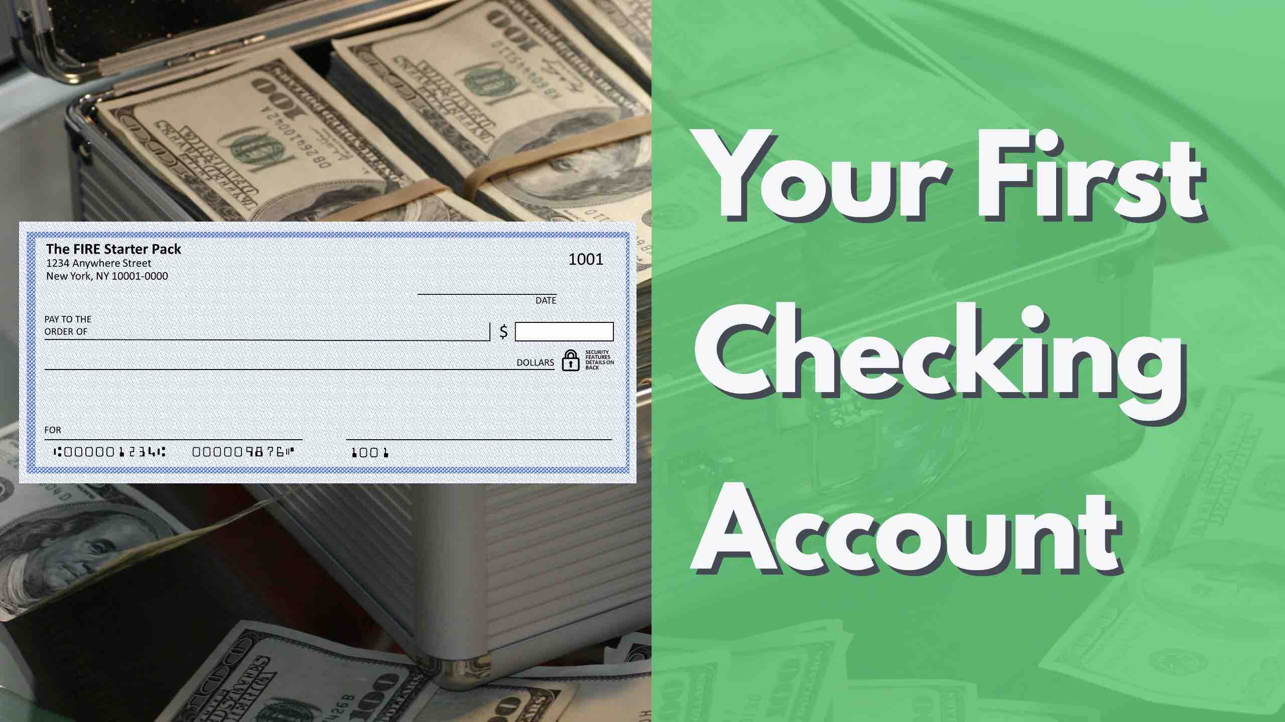 Your first checking account